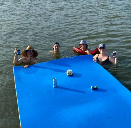 Unforgettable Sun Tracker Party Barge Rental on Lake Lewisville image 3