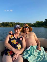 Unforgettable Sun Tracker Party Barge Rental on Lake Lewisville image 47