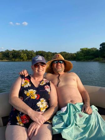 Unforgettable Sun Tracker Party Barge Rental on Lake Lewisville image 47