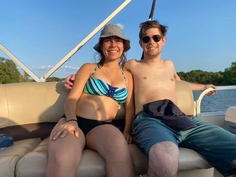 Unforgettable Sun Tracker Party Barge Rental on Lake Lewisville image 46