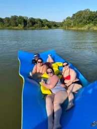 Unforgettable Sun Tracker Party Barge Rental on Lake Lewisville image 41