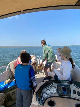 Unforgettable Sun Tracker Party Barge Rental on Lake Lewisville image 37