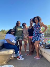 Unforgettable Sun Tracker Party Barge Rental on Lake Lewisville image 54