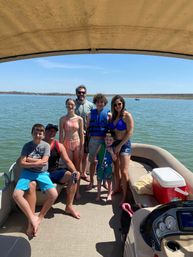Unforgettable Sun Tracker Party Barge Rental on Lake Lewisville image 58