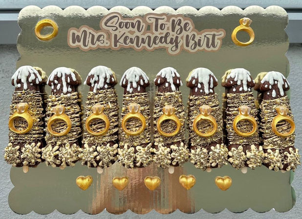 Bachelorette Party Set Up with Naughty Decorations, Cake Pops, and More image 4