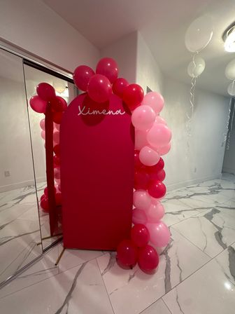 Bachelorette Party Set Up with Naughty Decorations, Cake Pops and More image 17