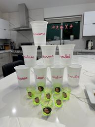 Bachelorette Party Set Up with Naughty Decorations, Cake Pops, and More image 14