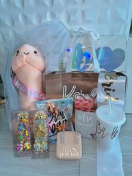 Bachelorette Party Set Up with Naughty Decorations, Cake Pops, and More image 9