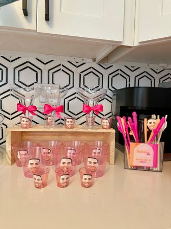 Bachelorette Party Set Up with Naughty Decorations, Cake Pops, and More image 20