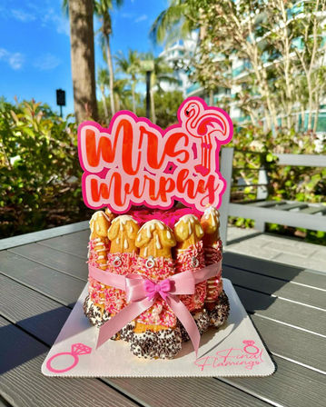 Bachelorette Party Set Up with Naughty Decorations, Cake Pops, and More image 2