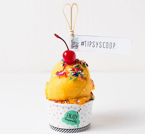 Insta-Worthy Boozy Ice Cream Cart Setup by Tipsy Scoop (50 Guest Minimum) image 8