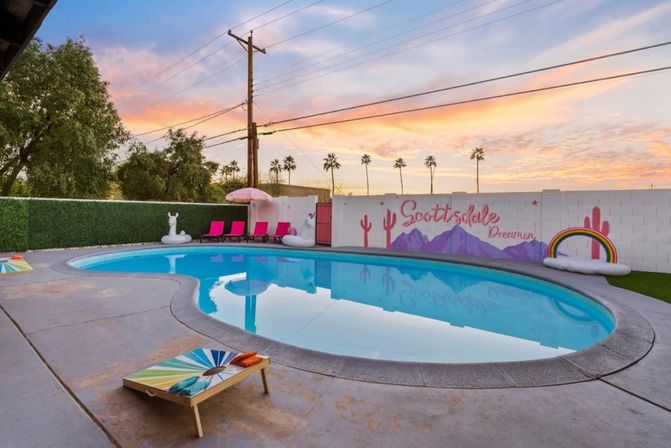 Desert Ranch Dream House: Heated Pool & Western Chic image 15
