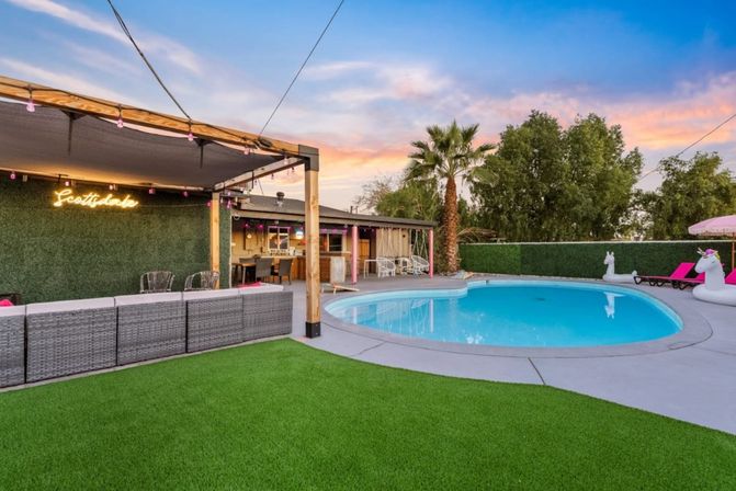 Desert Ranch Dream House: Heated Pool & Western Chic image 20