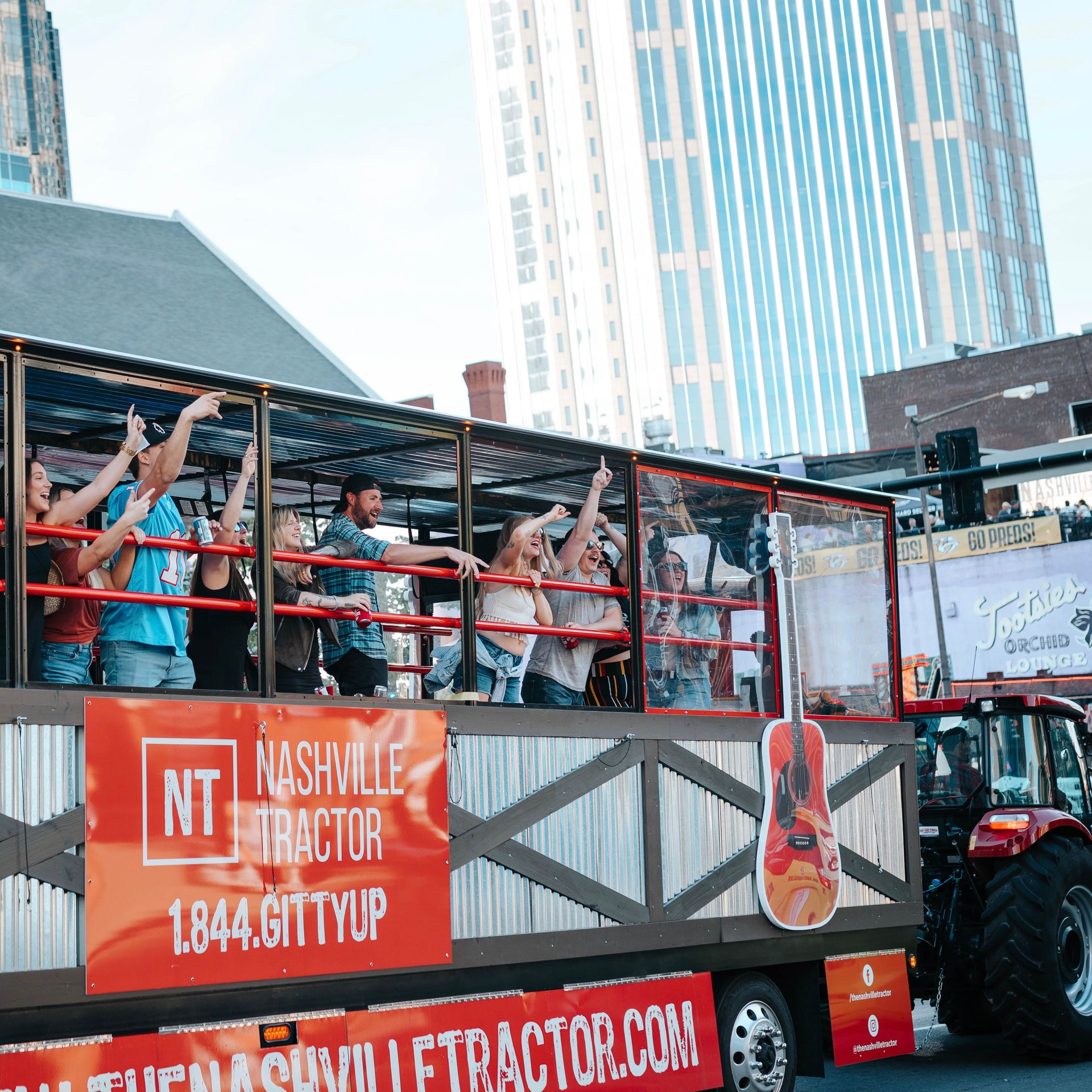 Nashville's Biggest & Wildest Public Party Tractor Tour image 1