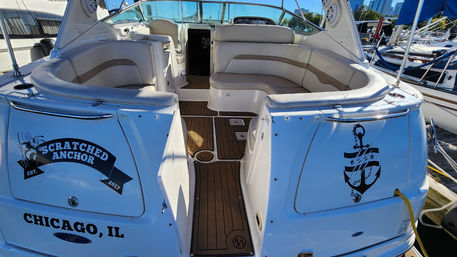 "Scratched Anchor" 38' Chaparral Yacht Charter image 7