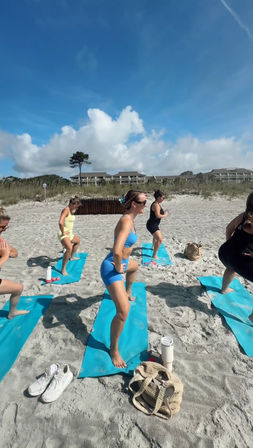 Private Bachelorette Pilates Class: Beachside or at Your Rental! image 1