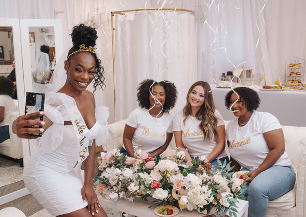 Bachelorette Bridal Dress Try-On Party in Avalon image 10