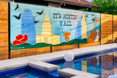 ArtHaus: Luxe East Austin Escape with Pool, Hot Tub + Firepit image 4