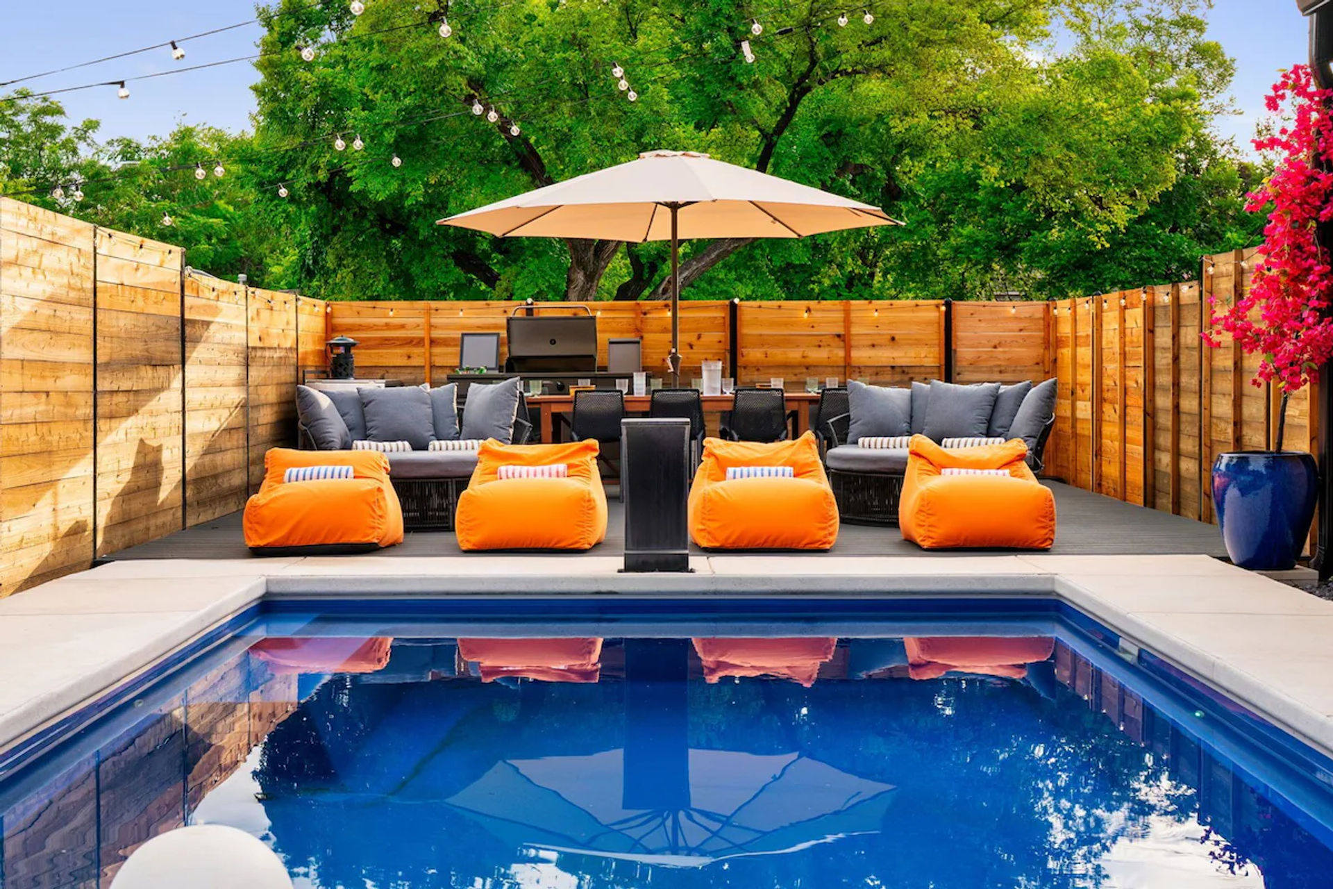 ArtHaus: Luxe East Austin Escape with Pool, Hot Tub + Firepit image 2
