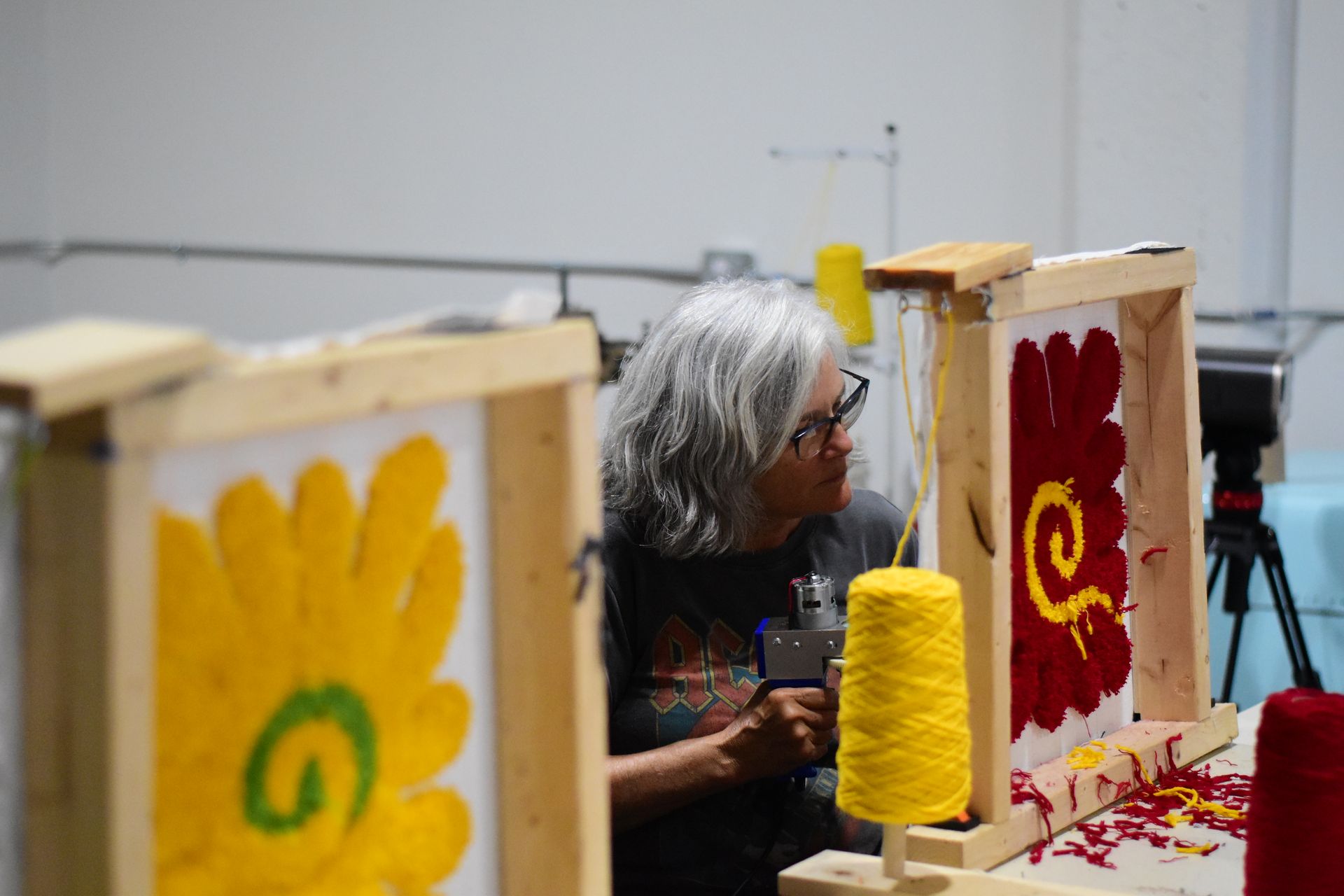 Rug Tufting Workshop in Detroit: Create Your Own Custom Handmade Rug at Ink Thread Studio image 1