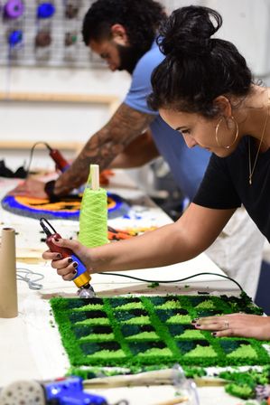 Rug Tufting Workshop in Detroit: Create Your Own Custom Handmade Rug at Ink Thread Studio image 2