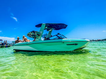 Ultimate Crab Island Experience on the Sleek 2025 Nautique G23 image