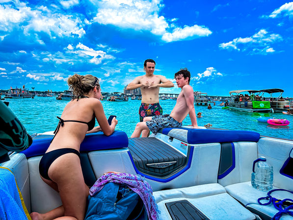 Ultimate Crab Island Experience on the Sleek 2025 Nautique G23 image 3