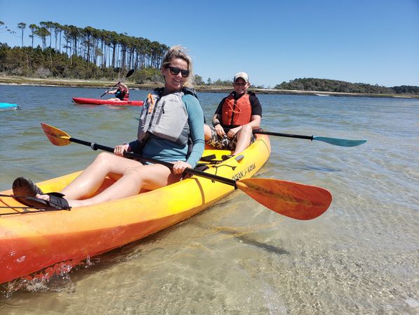 Guided Kayak & Paddleboard Tour to a Private Island image 1