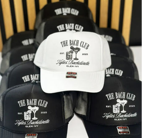 Custom Swag for Bach Weekends: Personalized Accessories, Hats, Shirts, Koozies & Blow-Up Groom Doll! image 7