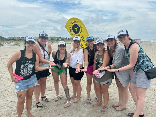 Fins, Finds & Forever: Fossil & Shark Tooth Hunting Bachelorette Bash image 1