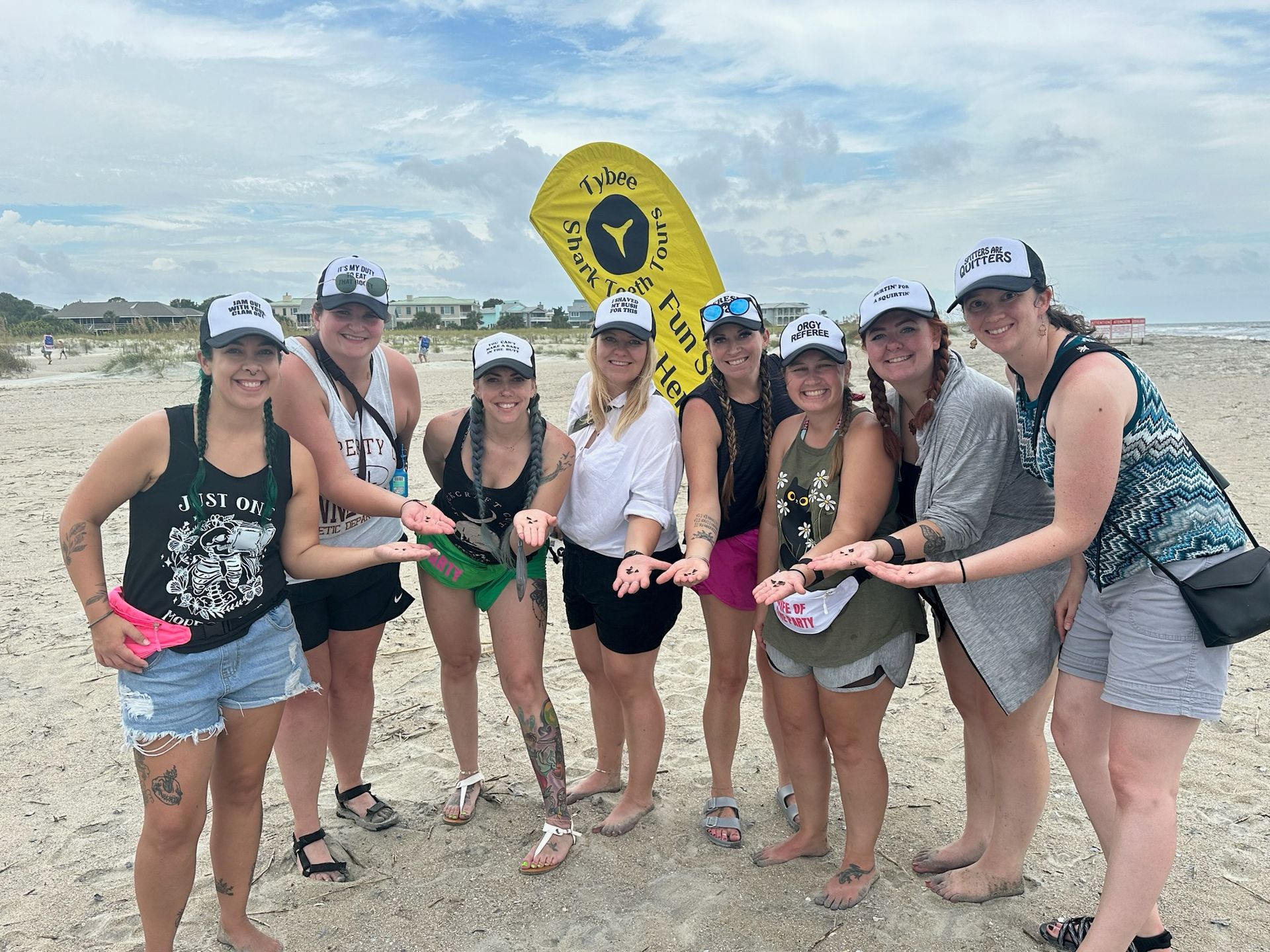 Fins, Finds & Forever: Fossil & Shark Tooth Hunting Bachelorette Bash image 1