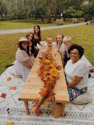 Luxury Picnic Setup in Savannah: Charcuterie Board, Wine, Games, Decor, and Speaker image 17