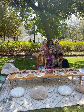 Luxury Picnic Setup in Savannah: Charcuterie Board, Wine, Games, Decor, and Speaker image 9