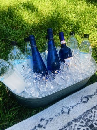 Luxury Picnic Setup in Savannah: Charcuterie Board, Wine, Games, Decor, and Speaker image 13