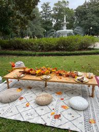 Luxury Picnic Setup in Savannah: Charcuterie Board, Wine, Games, Decor, and Speaker image 10