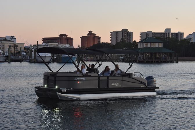 Orange Beach Boat Rentals with Bluetooth Sound System & Shaded Seating On Board (Up to 12 Passengers) image 5