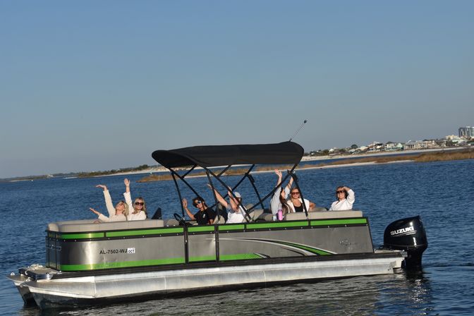 Orange Beach Boat Rentals with Bluetooth Sound System & Shaded Seating On Board (Up to 12 Passengers) image 4