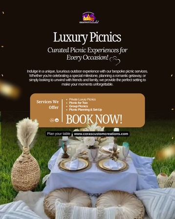 Elevated Picnic Experience by Cora's Custom Creations image 5