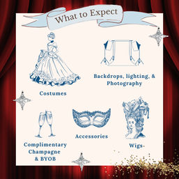 Hollywood Starlet Photoshoot with Costumes, Wigs & Backdrops! image 2