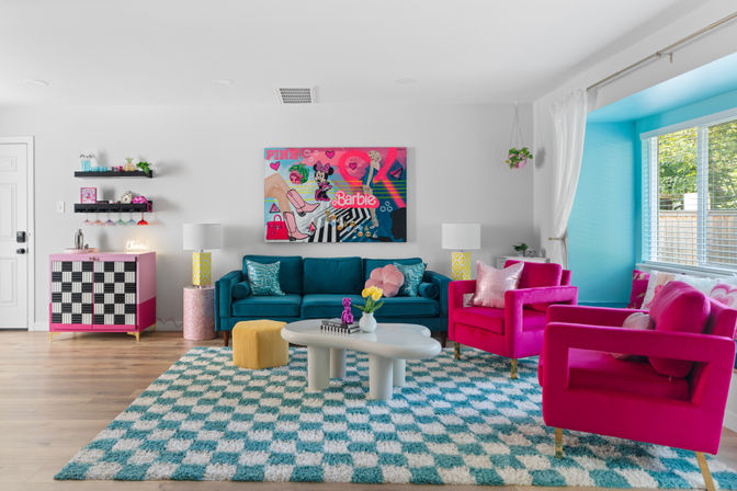 Colorful, Insta-Worthy Dreamhouse for Bachelorettes, Birthdays and Girls' Trips image 1