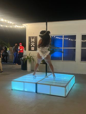 Luxury LED Dance Pole Rental for Events, Parties & Shows image 2