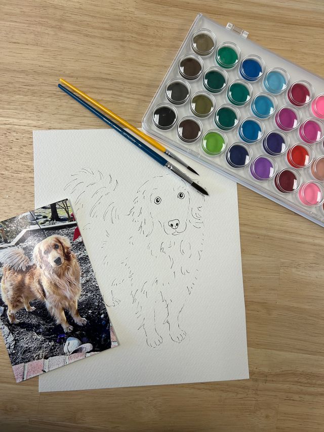 Paint Your Pet's Portrait in Watercolor with No Experience Necessary image 3
