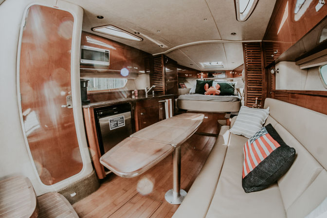 Yacht Party on Lake Michigan: 40' Sea Ray Yacht Charter image 13