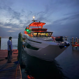 Dining at the Dock: A Bespoke Culinary & Cocktail Experience Aboard the 2024 Prestige 75-Foot Yacht image 2