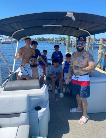 Crab Island Pontoon Rental: Tiki Bar Kick-Off, Lily Pad, Bluetooth Sound & More image 21