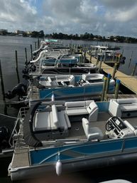 Crab Island Pontoon Rental: Tiki Bar Kick-Off, Lily Pad, Bluetooth Sound & More image 14