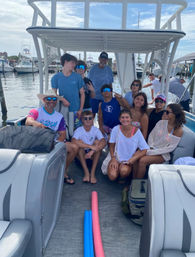 Crab Island Pontoon Rental: Tiki Bar Kick-Off, Lily Pad, Bluetooth Sound & More image 13
