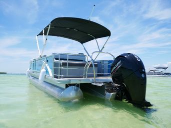 Crab Island Pontoon Rental: Tiki Bar Kick-Off, Lily Pad, Bluetooth Sound & More image 16