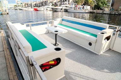 Private Pontoon Boat Party with Room for 10 People (BYOB) image 5