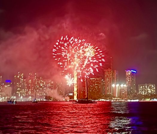 Waikiki Fireworks Catamaran Cruise: BYOB Party Sail for Bachelorettes, Birthdays & Groups image 8